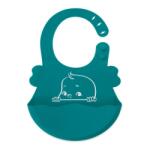 U-GROW Baveta din silicon , blue, U-Grow (UG-BAV01BLUE) Set pentru masa bebelusi