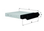 MAHLE Filtru habitaclu MAHLE LA230 (LA230)