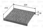 Valeo Filtru habitaclu VALEO 715756 (715756)