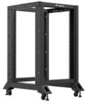 Lanberg Rack deschis 19" 18U, 600x800, negru (OR01-6818-B) - generaltech