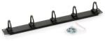 TRITON Organizator cabluri orizontal Triton 1U, 5 x small click-in ring 35x30 (RAB-VP-X13-A1) - generaltech