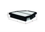 MAHLE Filtru aer MAHLE LX2965 (LX2965)