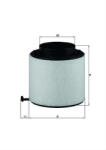 MAHLE Filtru aer KNECHT LX2092D (LX2092D)