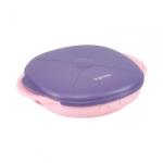 U-GROW Farfurie silicon cu capac , mov, U-Grow (UG-239PP) Set pentru masa bebelusi