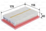 Valeo Filtru aer VALEO 585429 (585429) - turbochic