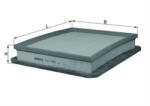 MAHLE Filtru aer KNECHT LX1826 (LX1826)