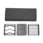 Heinner Suport Scurgator De Vase Cu Covoras 4 Pcs (hr-dshtwl-4pc) - generaltech