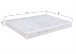 MAHLE Filtru habitaclu cu carbon activ MAHLE LAK1294 (LAK1294)