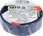 TOYA Pvc/pvc szalag 19 mm x 20 m kék Yato (YT-81651)