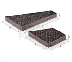 Mann Filter Set Filtre Habitaclu Carbon Activ Mann-Filter CUK35000-2 (CUK35000-2)