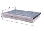 MAHLE Filtru habitaclu cu carbon activ MAHLE LAK875 (LAK875)
