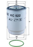 MAHLE Filtru combustibil MAHLE KC522D (KC522D)