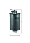 MAHLE Filtru combustibil MAHLE KL180 (KL180)