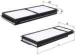 MAHLE Filtru habitaclu MAHLE LA346/S (LA346/S)