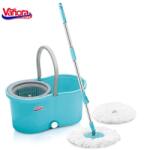 VANORA Set Curatenie Cu Mop Rotativ, Clean360, Albastru (vn-ulf-2cola) - generaltech