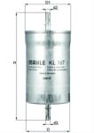 MAHLE Filtru combustibil MAHLE KL767 (KL767)