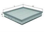MAHLE Filtru aer KNECHT LX3888 (LX3888)