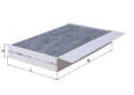 MAHLE Filtru habitaclu cu carbon activ MAHLE LAK684 (LAK684)