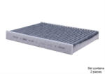 MAHLE Filtru habitaclu cu carbon activ MAHLE LAK467/S (LAK467/S)
