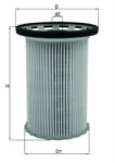 MAHLE Filtru combustibil KNECHT KX341 (KX341)