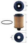 MAHLE Filtru ulei MAHLE OX553D (OX553D)