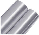  Folie auto autocolant PVC argintie tip inox 1.52 x 1 m (110526-3)