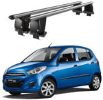  Bare transversale aluminiu pentru Hyundai i10 PA 2007-2013, plafon neted (170526-26)