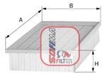 SOFIMA Filtru aer SOFIMA S 3287 A (S 3287 A) - automobilus