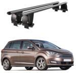  Bare transversale aluminiu pentru Ford C-Max II 2010-2019, plafon neted (160526-62)