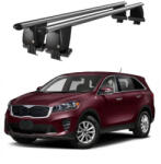  Bare transversale aluminiu pentru Kia Sorento UM 2019-2020, plafon neted (180126-2)