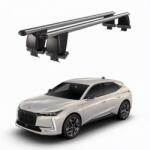  Bare transversale aluminiu pentru DS 4 Mk2 2021+ plafon neted, argintii/negre (160526-48)