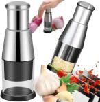 Verk Group Tocator manual rotativ pentru legume și fructe cu lame din oțel inoxidabil (07265) Masina de tocat manual