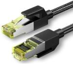 Baseus UGREEN NW150 Cat 7 F/FTP cablu Ethernet impletitura impletitura RJ45 5m (negru)