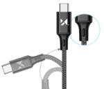 Wozinsky Cablu Wozinsky USB - USB Tip C 2, 4A 2m negru (WUC-C2B)