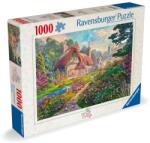 Ravensburger - Puzzle casuta de langa stejar 1000 piese (RVSPA01571) Puzzle