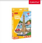 CubicFun - Puzzle 3D turnul Eiffel 31 piese (CUW3195) - carlatoys