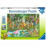 Ravensburger Puzzle Trupa De Muzica A Animalelor, 100 Piese (RVSPC13367) - carlatoys Puzzle