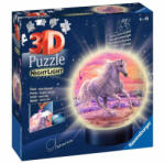 Ravensburger Puzzle 3D Luminos Cal Pe Plaja, 72 Piese (RVS3D11843) - carlatoys