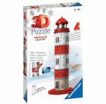 Ravensburger Puzzle 3D Mini Lighthouse, 54 Piese (RVS3D11273) - carlatoys