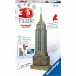 Ravensburger Puzzle 3D Mini Empire State Building, 54 Piese (RVS3D11271) - carlatoys