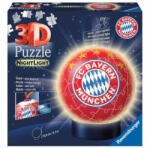 Ravensburger Puzzle 3D Luminos Fc Bayern, 72 Piese (RVS3D12177) - carlatoys