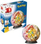 Ravensburger - Puzzle 3D bila personaje Pokemon 72 piese (RVS3D11595) - carlatoys