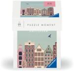 Ravensburger - Puzzle Moment Amsterdam 99 piese (RVSPA01377) - carlatoys Puzzle