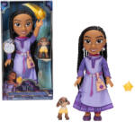 Disney Wish - Papusa interactiva cu accesorii, Asha, 38 cm (BK5160) Papusa