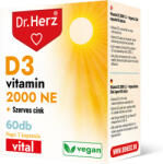 Dr. Herz Vital Capsule Vitamina D3 2000 UI + zinc organic Dr Herz 60 buc (XTE201972)