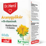 Dr. Herz Vital Capsule vegane cu rhodiola rosea si vitamine B Dr Herz 60 buc (XTE203202)