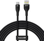 Baseus Cablu USB-A la USB-C Baseus Flash 2, 5A, 100W, 2m, Negru (BAS6932172657529)