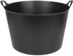 Strend Pro Építési vödör, Strend Pro Flexi, fekete, 55 l, 51, 5 x 39 cm, rugalmas, két erős fogantyúval, tartós (TC254681)