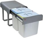 Teka ECO EASY 45 30 l 2 kosár/kosár Horganyzott acél Szürke