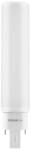 OSRAM Bec LED profesional OSRAM Dulux D LED EM & AC Mains, 9W/10W, Conector G24d-3 (cu 2 pini), inlocuieste un bec clasic de 26 W, Finisaj mat (4058075558601)